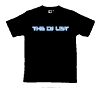 The DJ List Black T-Shirt